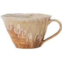 Bloomingville Tasse Bloomingville Milani Tasse, Natur, Steingut, 250 ml, Steingut