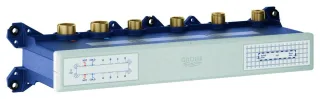 GROHE Thermostat-Unterputz-Einbaukörper Grohtherm Aqua Tiles, 106881 4 Ventile, 1068810000 1068810000