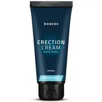 Boners Gleitgel Erection Cream, schneller hart werden und bleiben, Tube mit 100ml, 1-tlg., Massage-Creme für eine verbesserte Erektion