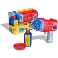 PUSTEFIX Seifenblasen Kanone Bubble Bazooka, mit LED-Licht