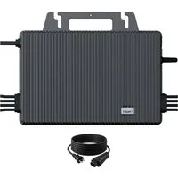 SUNNIVA Wechselrichter TSUN Mikro-Wechselrichter 2000W TSOL-MS2000, (Set, für Balkonkraftwerk, IP67 wetterfest, 4 MPPT, Bluetooth & WIFI), Micro Inverter