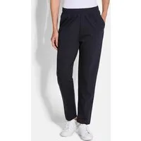 GOLDNER Jogginghose Kurzgröße: Elastische Jogpants im Doppelpack Zwei Hosen mit Biesen und Stretchbund, schmales, langes Bein