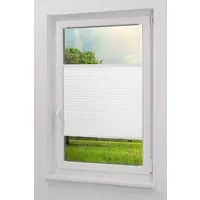 LYSEL® Plissee Crush Tageslicht, blickdicht, HxB 130x35cm