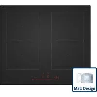 BOSCH Induktions-Kochfeld Serie 6 PVQ61CHB1E, Moderne matte Optik: 5x weniger sichtbare Kratzer