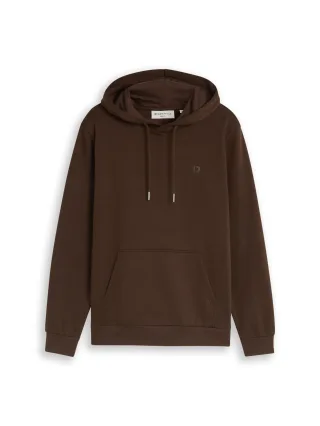 Denim Tom Tailor - Basic Hoodie Sweatshirt cool dark brown - Gr. - XXL