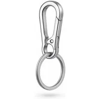 WEBBOMB Karabiner Schlüsselkarabiner robust 10 Schlüsselringe keychain Schlüsselanhänger