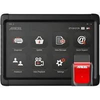 Ancel Kfz-Diagnosegerät Bluetooth Diagnosegerät Android 10 OBD2 Scanner für KFZ & DPF Reset, Komplett-Set, Komplettset, Vollsystem-Diagnose, DPF-Reset
