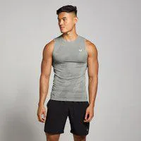 MP Herren Tempo nahtloses Tanktop mit Grafikelement – Storm - XXL