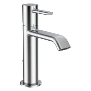 LAUFEN Waschtischarmatur MEDA Festauslauf Ausladung 110 mm mit Ablaufventil chrom HF506603100000