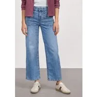 STREET ONE Loose-fit-Jeans Style Emee Wide Legs mit Viskose und Stretch