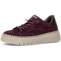 Gabor Slip-On Sneaker Freizeitschuh, Halbschuh, Slipper mit glänzendem Schmuckelement