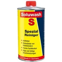 decotric® soluwash S Spezialreiniger Kleberentferner Etikettenentferner Flüssigreiniger (entfernt effektiv hartnäckige Klebereste von Klebebändern & Etiketten)