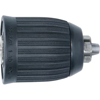 Bosch Schnellspannbohrfutter bis 10 mm, 1 bis 10 mm, 3/8 bis 24, Standard Duty - 2608572183