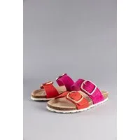 Aniston SHOES Pantolette Sommerschuh, Hausschuh mit Eye-Catching Farben