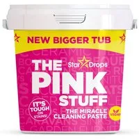 The Pink Stuff Reinigungspaste THE PINK STUFF Miracle Cleaning Paste 850 g Reinigungsmasse (Einzelprodukt – Reinigungspaste 850 g Vegan & tierversuchsfrei (Leaping Bunny zertifiziert)