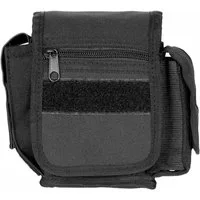 MFH Gürteltasche Gürteltasche mit 3 Fächern, schwarz (Packung)