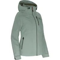 Bergson Regenjacke KURRIKA Damen Regenjacke, Netzfutter, 20000 mm Wassersäule, Normalgrößen, Moos