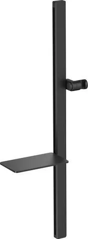 Duravit Brausestange mit Ablage 800mm, Schwarz UV0600015046