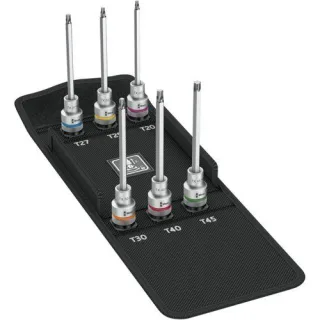 Wera 8767 C TORX HF 2 Zyklop Bitnuss-Satz TORX mit Haltefunkt