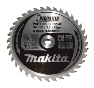 Makita SPECIALIZED Sägeb.136x10x36Z - B-32948