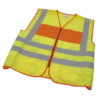Dönges Signalweste , ohne Aufdruck, gelb/orange