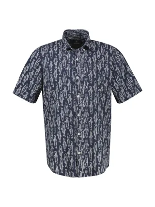 LERROS - BUTTON DOWN classic navy - Gr. - XL