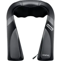 RENPHO Nacken-Massagegerät Shiatsu Nacken-& Schultermassagegerät U-Neck Go SNM067, Shiatsu Tiefenentspannung für Nacken & Schultern, jederzeit & überall