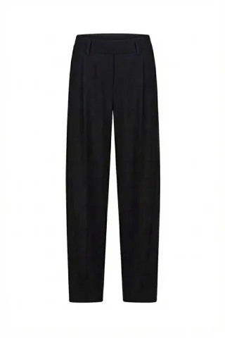 Studio Anneloes - Marlise barrel trousers black - Gr. - XL