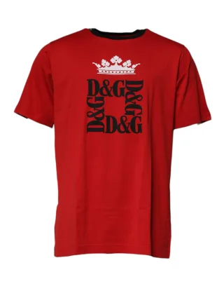 Krone Logo Kurzarm-T-Shirt