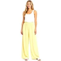 Worldclassca Stoffhose Worldclassca Crinkle-Hose Stoffhose Strandhose Weite Sommerhose Leicht Neue Kollektion - Stilvolle und gemütliche Sommer Mode für Damen