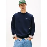 Tommy Jeans Sweatshirt TJM REG LINEAR CREW EXT mit Logostickerei