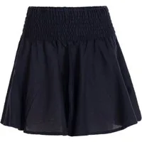 Vishes Minirock Damen Mini-Rock Baumwolle Casual elastischer Bund Alternative Bekleidung, Ethno, Hippie, Retro Style
