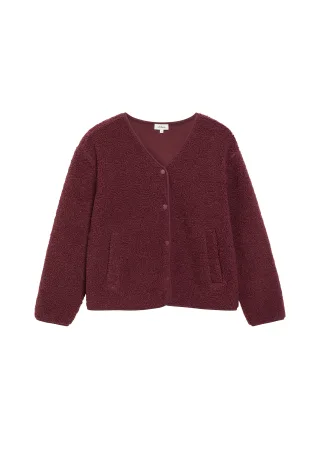 s.Oliver - Sweatshirt Jacke rot - Gr. - 44