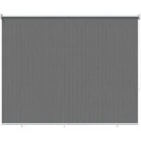 Rollo Außenrollo 90% UV-Block Hellgrau 180 x 230 cm HDPE, vidaXL