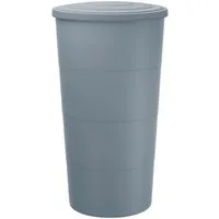 Prosperplast Regentonne Smooth, 200 l, ØxH: 60x106,6 cm, mit Deckel