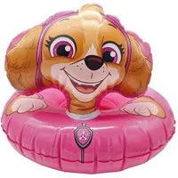 Happy People Schwimmreifen Schwimmring Paw Patrol Skye 54x59x41cm, Lizenzmotiv Paw Patrol