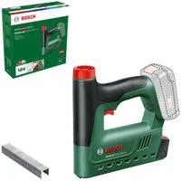 UniversalTacker 18V-14, 18Volt, Elektrotacker grün/schwarz, ohne Akku und Ladegerät, POWER FOR ALL ALLIANCE