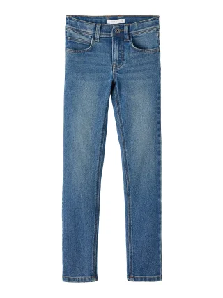 NAME IT - NKMTHEO XSLIM JEANS 1090-IO NOOS Medium Blue Denim - Gr. - 110