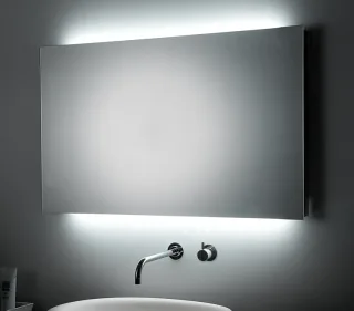 KOH-I-NOOR LED Spiegel mit Raumbeleuchtung, B: 1000, H: 800, T: 55 mm L45915