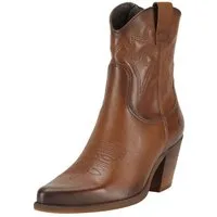 Felmini Stiefelette Leder . Cowboy Stiefelette