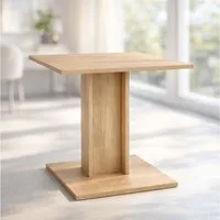 OTTO home Esstisch Square Säulentisch, Küchentisch, Bistrotisch, Kompakt-Esstisch, Quadratischer Esstisch, verschiedene Farben erhältlich, Breite: 70 cm