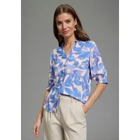 Laura Scott Druckbluse bedruckte Bluse, femininer Stil, leichtes Webmaterial, aus Viskose