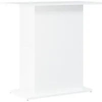 vidaXL Aquariumunterschrank Aquariumständer Weiß 75x36x72,5 cm Holzwerkstoff