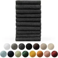Blumtal Gästehandtücher Premium 10er Set Gästehandtücher rechteckig 30x50cm, Frottee (10-St), Handtücher Set, 100% Baumwolle