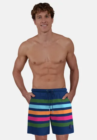 CECEBA Bodywear - Bademoden blau-dunkel-ringel - Gr. - 9