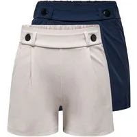 JDY Stoffhose GEGGO (1-tlg., Set) mit Gürtelschlaufen und Knopfdetails im 2er Sparpack