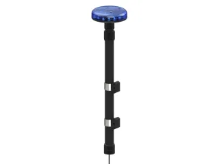 Redtronic Tornado V3 Teleskop-Kennleuchte | blau | gelb | rot | grün | 12-24 Volt | ECE-R65 gelb gelb