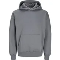 Jack & Jones Sweatshirt Klassisches Design Stilvoll mit für Herren Recyceltes Material, Baumwolle nachhaltig Locker geschnitten Fit