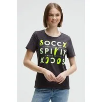 SOCCX Rundhalsshirt aus Baumwolle