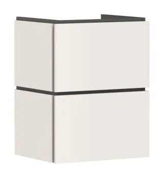 Hansgrohe Waschtischunterschrank Xilesa E 480x380mm m.2SK Handwaschbecken Sandbeige matt, 54248780 54248780